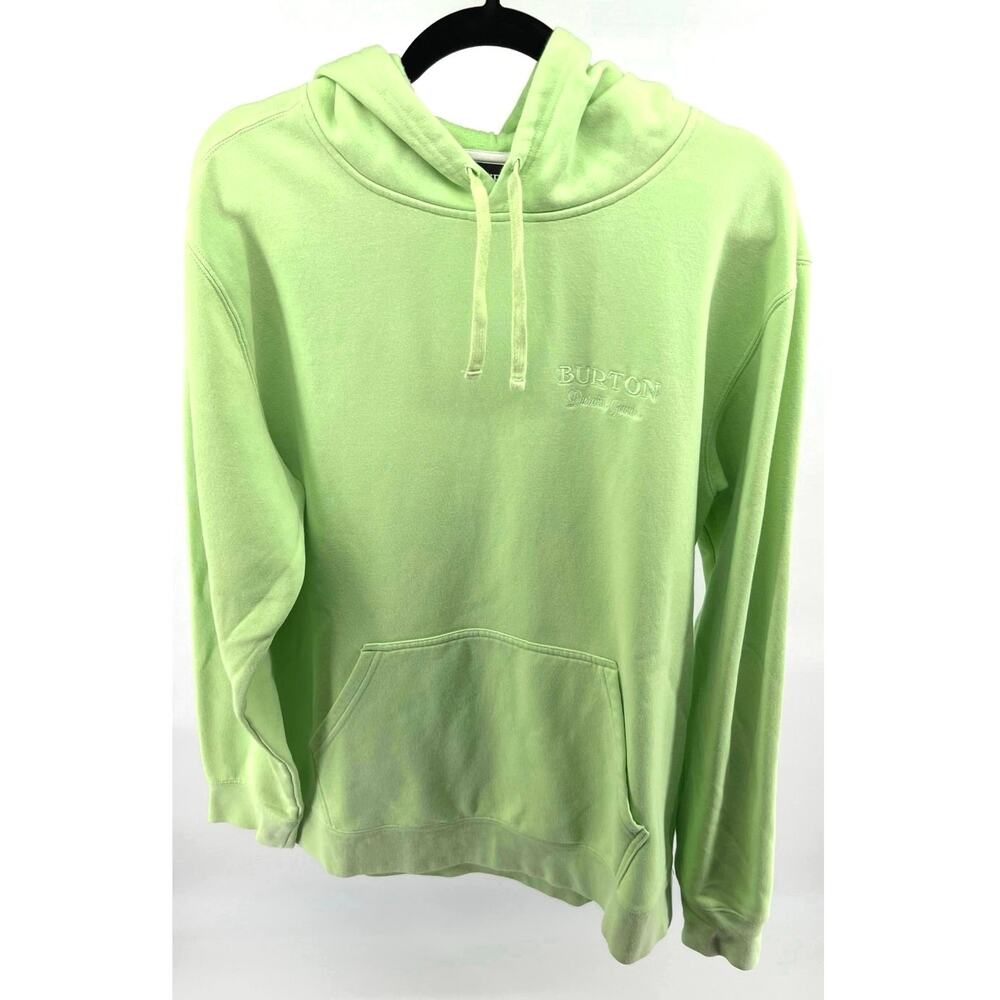 Burton Durable Goods Men’s Hoodie – Cotton Blend Pullover – Green